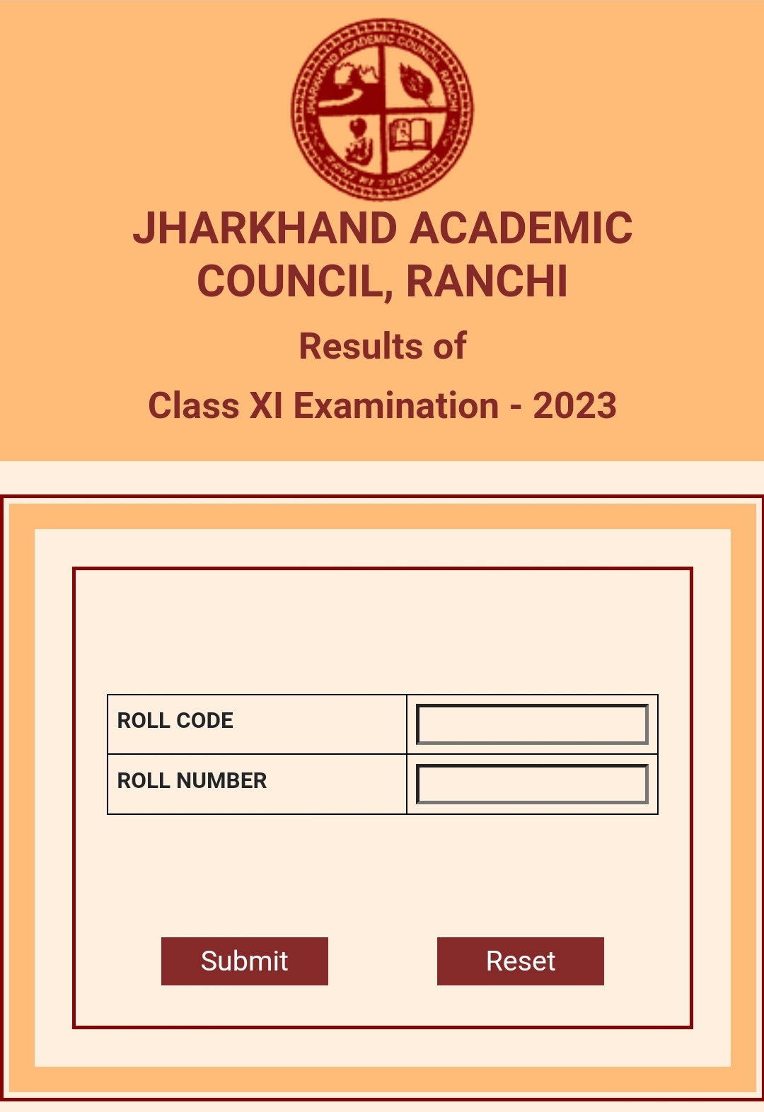 JAC 11th Result 2024 (Link Out) Arts, science & commerce Result Roll no