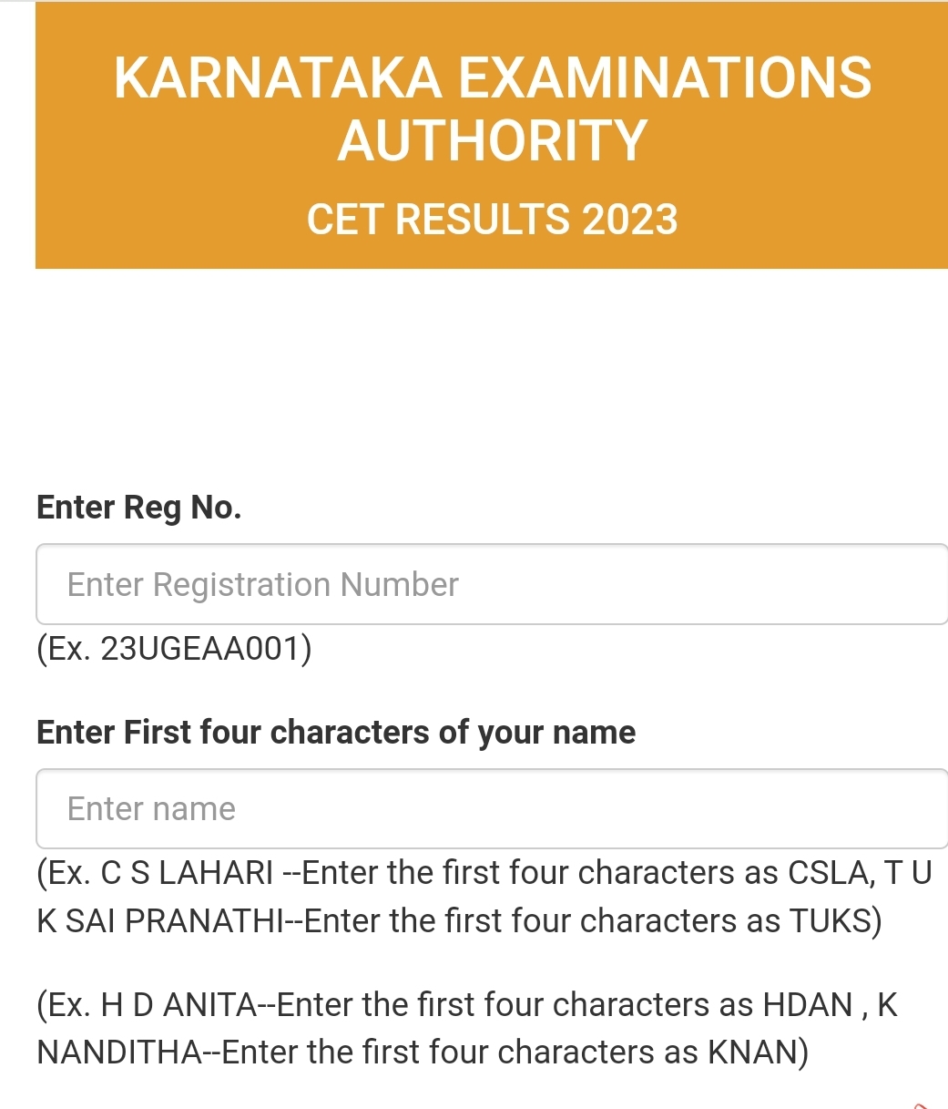 Karnataka CET Result 2024 link OUT KEA KAR CET Rank List topper list